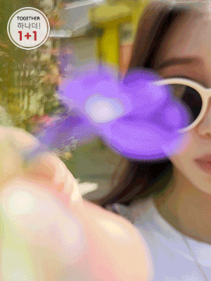 [1+1] 니르 캡소매 셔링 티셔츠