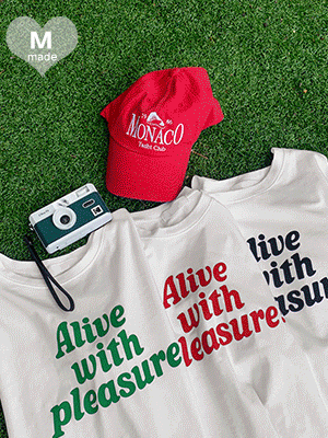 앤코 레터링 모달 티셔츠