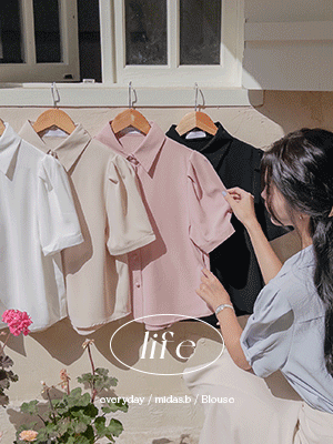 LIFE 링클프리 퍼프 셔츠