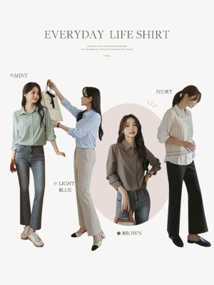 LIFE 링클프리 데일리 셔츠