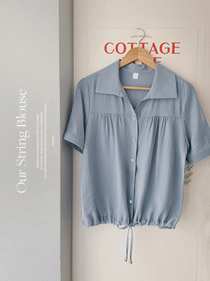 아룬 스트링 블라우스