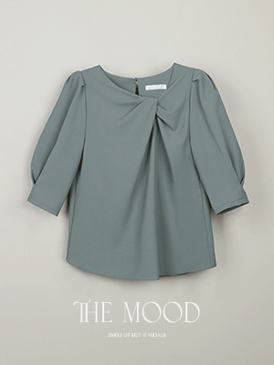 루스 꼬임 7부 블라우스