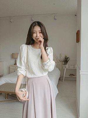 샤이 텐션 블라우스