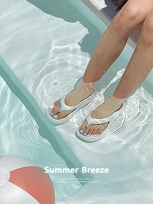 통통 쪼리 슬리퍼 (4cm)