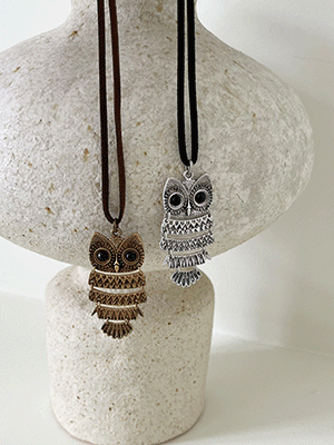 베니르 부엉이 목걸이