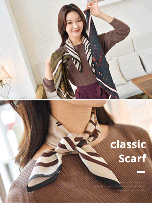 하먼 클래식 라인 스카프