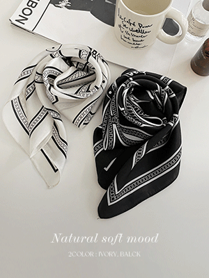 라룸 실크 스카프